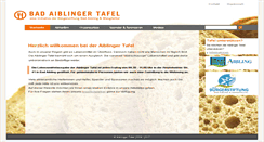 Desktop Screenshot of aiblinger-tafel.de