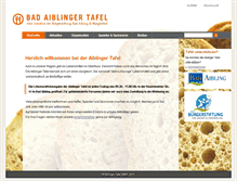 Tablet Screenshot of aiblinger-tafel.de